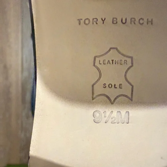 Tory Burch Black Patent Leather Low Heel Slide Sandals - Picture 7 of 11